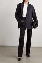 Thumbnail for your product : Loulou Studio Takaroa Pleated Twill Straight-leg Pants