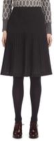 Thumbnail for your product : Brooks Brothers Wool Gauze Pleated Skirt
