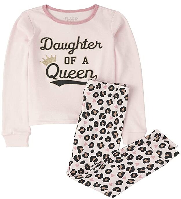 The Childrens Place Baby Girls Long Sleeve Pajama Pant Set 