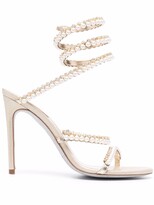 Thumbnail for your product : Rene Caovilla Cleo pearl-embellished sandals