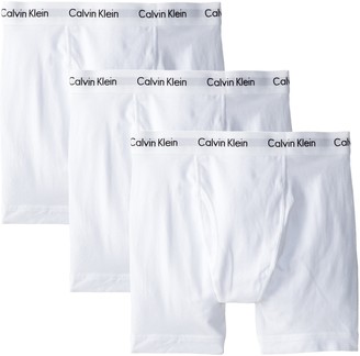 calvin klein white boxer shorts