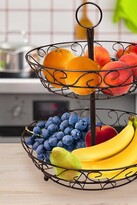 Thumbnail for your product : Sorbus Bronze 2-Tier Countertop Fruit Basket Holder & Decorative Bowl Stand