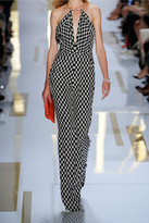 Thumbnail for your product : Diane von Furstenberg Ireland open-back printed silk jumpsuit