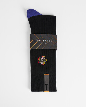 Ted Baker BOELOW Flower Embroidery Sock
