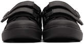 Thumbnail for your product : Yohji Yamamoto Regulation Black Strap Sneakers