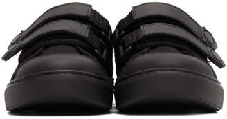 Yohji Yamamoto Regulation Black Strap Sneakers