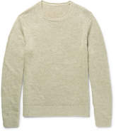 Thumbnail for your product : Massimo Alba J. Pierre MÃ©lange Linen and Silk-Blend Sweater