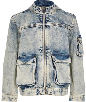 boys lined denim jacket