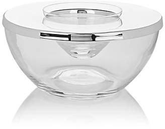Barneys New York Crystal Caviar Bowl With Silver-Plated Lid - Silver-Plate