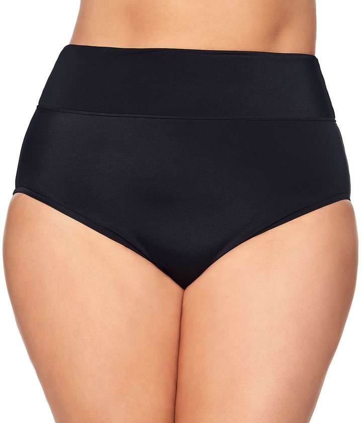 croft and barrow plus size bathing suits