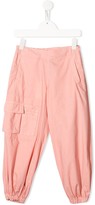 Thumbnail for your product : Fendi Kids Track Style Trousers