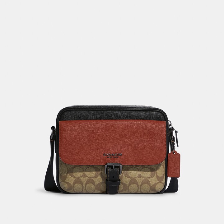 coach graham crossbody in signature canvas