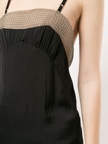 Thumbnail for your product : Vera Wang Chain-Link Trim Short Dress