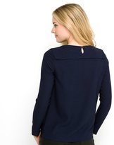 Thumbnail for your product : La Redoute SEE U SOON Long-Sleeved V-Neck Blouse