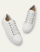 Thumbnail for your product : Leather Flatform Trainers