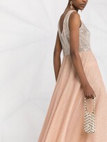 Thumbnail for your product : D-Exterior sequin-embellished A-line evening dress