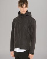 Thumbnail for your product : Sandro Waterfall Hooded Jacket