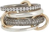 Thumbnail for your product : Spinelli Kilcollin Diamond & Silver "Vega SG Pavé" Ring