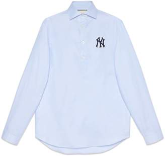Gucci Women's shirt with NY YankeesTM patch
