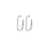 Thumbnail for your product : Jenny Bird Edith Hoops Silver