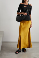 Thumbnail for your product : Rosetta Getty Off-the-shoulder Cutout Stretch-jersey Top - Black - x small
