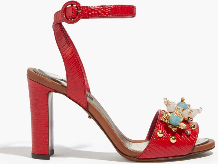 Dolce & Gabbana Block Heel Women's Sandals | Shop the world's 