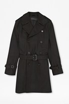 Thumbnail for your product : French Connection Marine Wool-Blend Trench Coat
