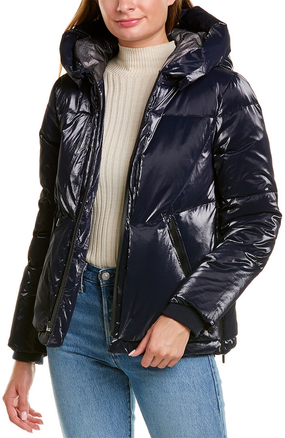 cole haan padded stitch puffer jacket