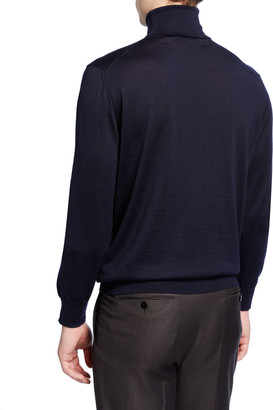 Ermenegildo Zegna Men's Turtleneck Cashmere Sweater