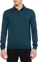 Thumbnail for your product : Gucci Knitted Wool Polo Shirt