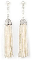 Thumbnail for your product : Ivanka Trump Seed Pearl and Diamond Tassel Earrings