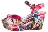 Thumbnail for your product : Dolce & Gabbana Printed Platform Wedges