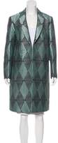 Thumbnail for your product : Dries Van Noten Wool Patterned Coat