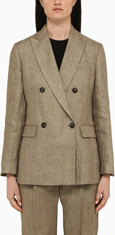 Double Breasted Womens Camel Colored Blazer | ShopStyle