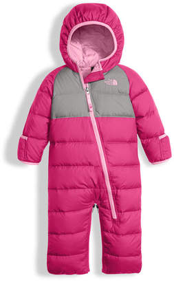 The North Face Girls' Lil' Snuggler Quilted Down Bunting, Pink, Size 3-12 Months