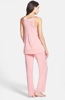 Thumbnail for your product : Midnight by Carole Hochman Crisscross Detail Pajamas