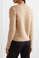 Thumbnail for your product : Eleven Paris SIX - Mila Cable-knit Sweater - Beige
