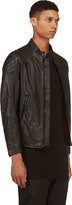 Thumbnail for your product : Diesel Black Leather Quilted Laleta Jacket