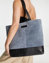 Thumbnail for your product : Bolongaro Trevor vivienne large tote bag in grey blue