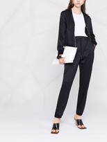 Thumbnail for your product : Wolford Check-Print Zipped Cardigan
