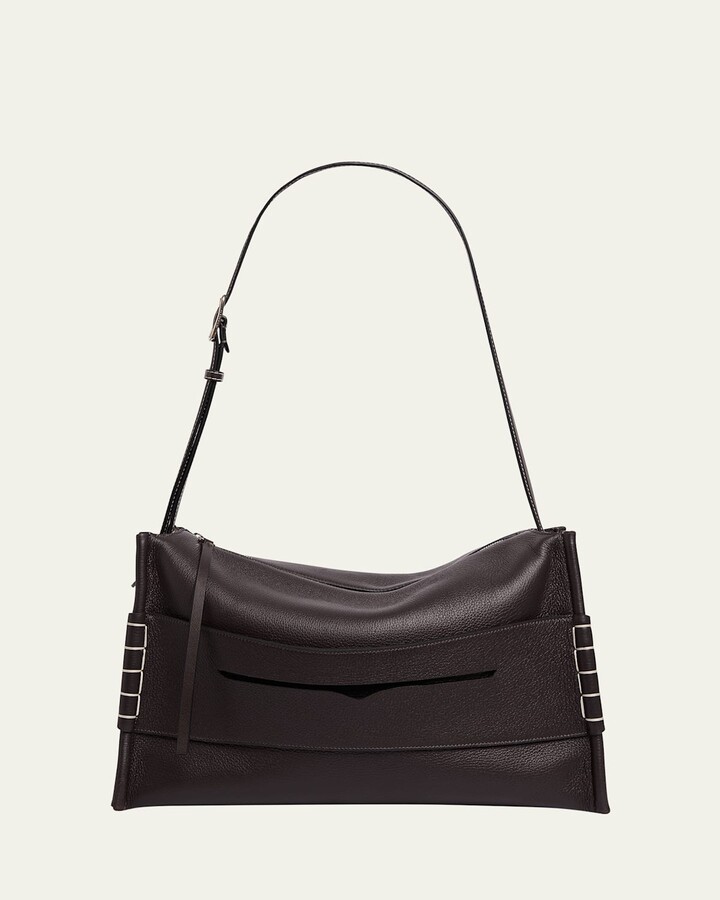 J.W.Anderson Calfskin Suede Loafer Messenger Bag