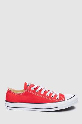Converse Womens Chuck Taylor All Star Ox Trainers - Red