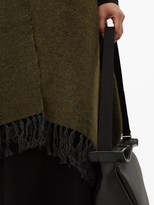 Thumbnail for your product : Brunello Cucinelli Fringed Shawl - Dark Green