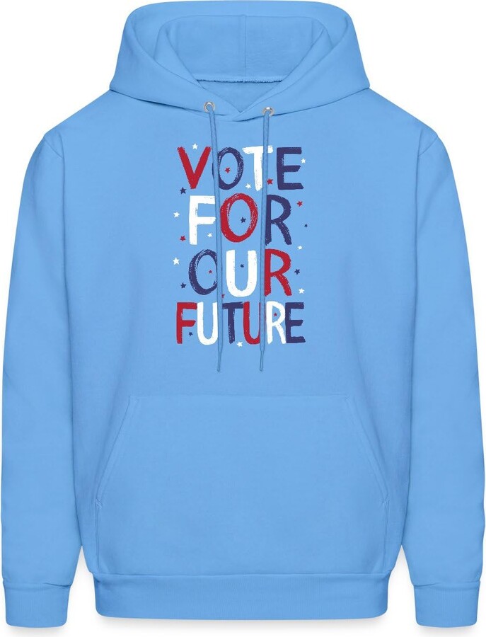 Spreadshirt Vote For Our Future 2024 Presidential Election Men's Hoodie