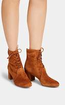 Thumbnail for your product : Gianvito Rossi Women's Finlay Suede Ankle Boots - Texas