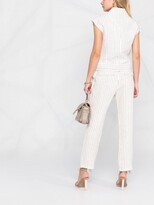 Thumbnail for your product : Max & Moi Pinstripe-Print Cord Trousers