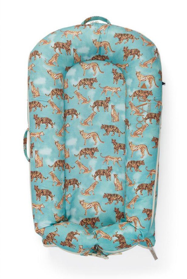 DockATot Deluxe+ Dock Baby Lounger - Jungle Cat
