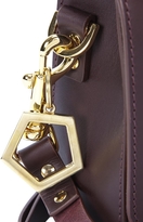 Thumbnail for your product : Sophie Hulme Small bordeaux leather cross-body bag