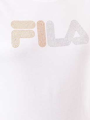 Fila embellished logo print T-shirt