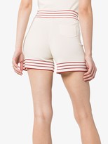 Thumbnail for your product : ODYSSEE Stripe trim knit shorts